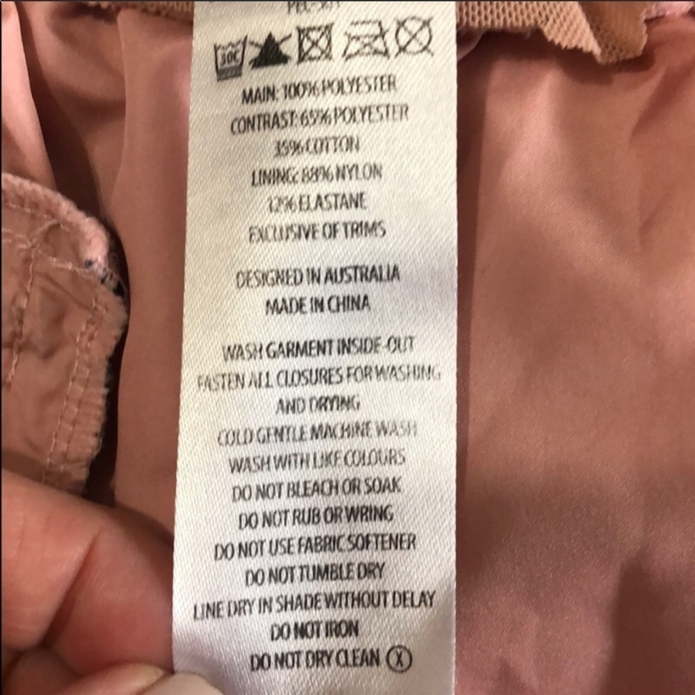 P.E Nation double drive short in rose dawn pink XS - Picture 7 of 11